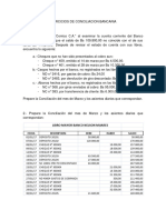 Ejercicios de Conciliacion Bancaria