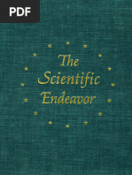 The Scientific Endeavor