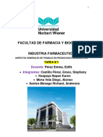 Informe 1 de Industria Farmaceutica