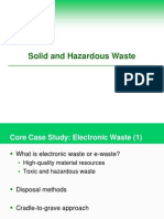 Solid and Hazardous Waste