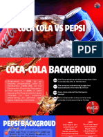 Coca Cola Vs Pepsi