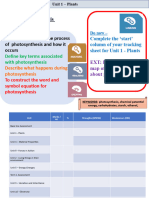 1.1 Photosynthesis