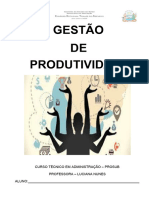 Apostila Gestão de Produtividade 2022