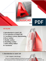 Presentation On Autocad