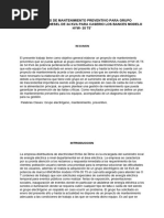 Ejecucion Del Plan de Mantenimiento Electrico Preventivo Ap