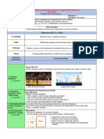 Sample 9 Events of Instruction Lesson Plan