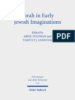 Ariel Feldman (Editor), Timothy J Sandoval (Editor) - Torah in Early Jewish Imaginations-Mohr Siebeck (2023)