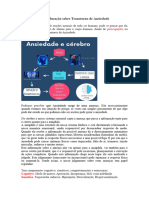 Psicoeducação Sobre Transtornos Da Ansiedade