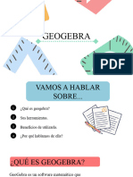 Feria de Ciencias Matemática Geogebra