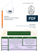 Act 2. Derechos Ciudadanos y Obligaciones Del Gobierno Mexicano