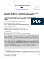 Mechanical Properties of LVL - IJIE