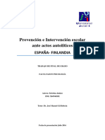 Prevención e Intervención Escolar Ante Actos Autolíticos (TFG)