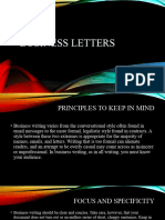 Business Letters