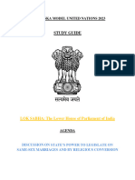 Lok Sabha Background Guide