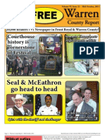 The Mid October, 2011 Edition of Warren County Report