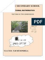 Vectors in 2d