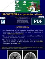 Hiponatremia en Uci - Luis Garcia - Congreso Acmi 2023