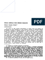 Duas Lendas Dos Índios Makuxi E S DINIZ