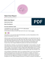 Natal Chart Report
