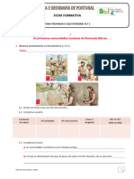 Ficha Formativa #2 HGP 5º