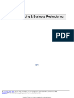 17 21 See PE Chapter Transfer Pricing Business Restructuring by IBFD