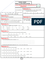 3) Exercices Les Nombres Relatifs Présentation Et Comparaison