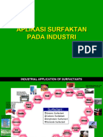 Aplikasi Surfaktan Di Industri