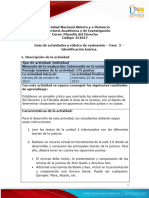 Guía de Actividades y Rúbrica de Evaluación - Unidad 2 - Fase 3 - Identificación Teórica