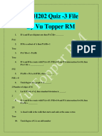 MTH202 Quiz-3 by Vu Topper RM