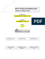 MG-23. (Codigo Proy) - PRO - EST-001 - Trazo y Replanteo