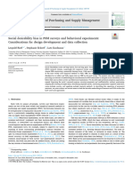 Social Desirability Bias in PSM Surveys and Behavioral Experiments - Considerations For Design Development and Data Collection