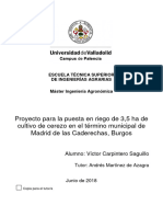 Proyecto para La Puesta en Riego de 3,5 Ha de Cultivo de Cerezo-New