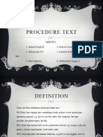 Procedure Text