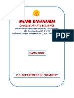 Handbook M SC (Chemistry)