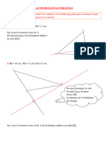 Triangle Calcul Hauteur Et Aire