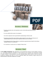 Unit 3 Inventory