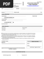 Fund Transfer Form-Cd20