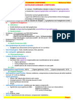 Lymphoïde Mature Organes Lymphoïdes Secondaires: Ganglionnaires Extra-Ganglionnaires