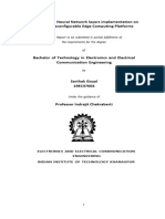 Convolutional Neural Network Layers Implementation On Low-Cost Reconfigurable Edge Computing Platforms