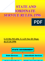 A.P. State - Subordinate - Service - Rules