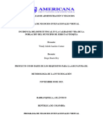 Incidencia Del Deficit Fiscal en La Calidad de Vida de La Población Del Municipio de Jericó Antioqu