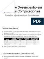 Análise de Desempenho em Sistemas Computacionais