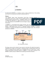 Introduction To MOSFET.