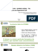 Aula Modelos Atomicos e Atomistica Com Exercicios