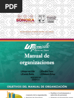 Presentacion Manual de Organizaciones