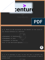 Accenture Mcq's Cloud NW Msoffice