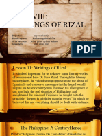 Report Works of Rizal 1