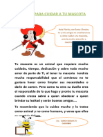 Manual para Cuidar A Tu Mascota