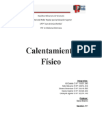 Calentamiento Fisico