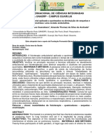 Fisioterapia Ambulatorial Aplicada A Queimados Na Diminuição de Sequelas e Cicatrizes Uma Revisão Sistemática.